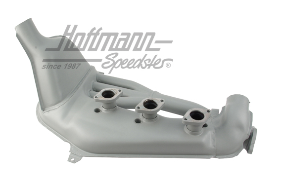 Boîte de chauffage, tôle d'acier, 66-75, droite                                                     