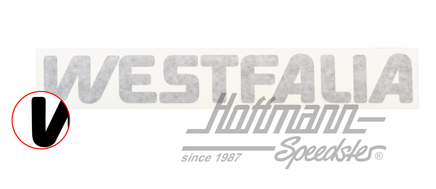 Autocollant, WESTFALIA, 300x40mm | 701 070 914 | 021-0199-98