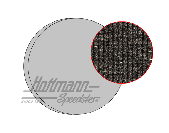 Housse de roue de secours, 53-67, fil de poils, anthracite 
 |  | 026-5077-02