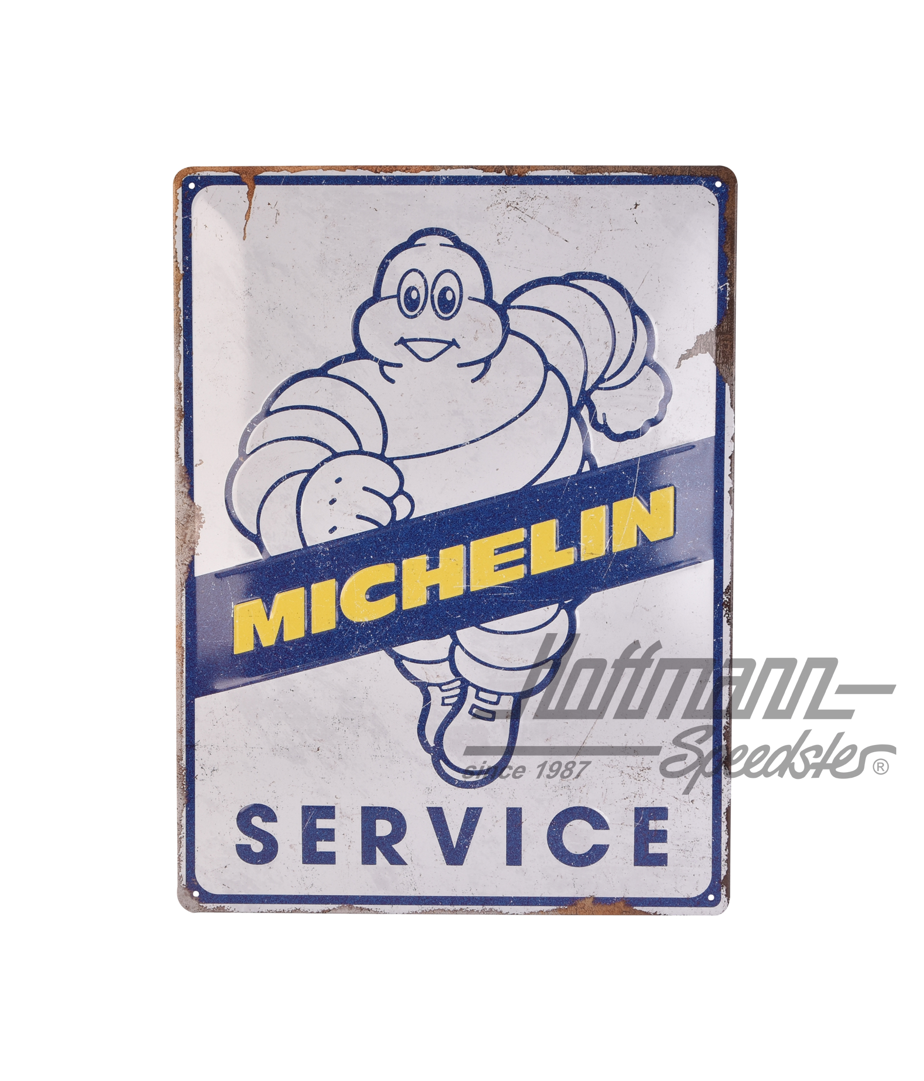 Plaque en tôle, Michelin, Service | 23358 | 021-0177-67