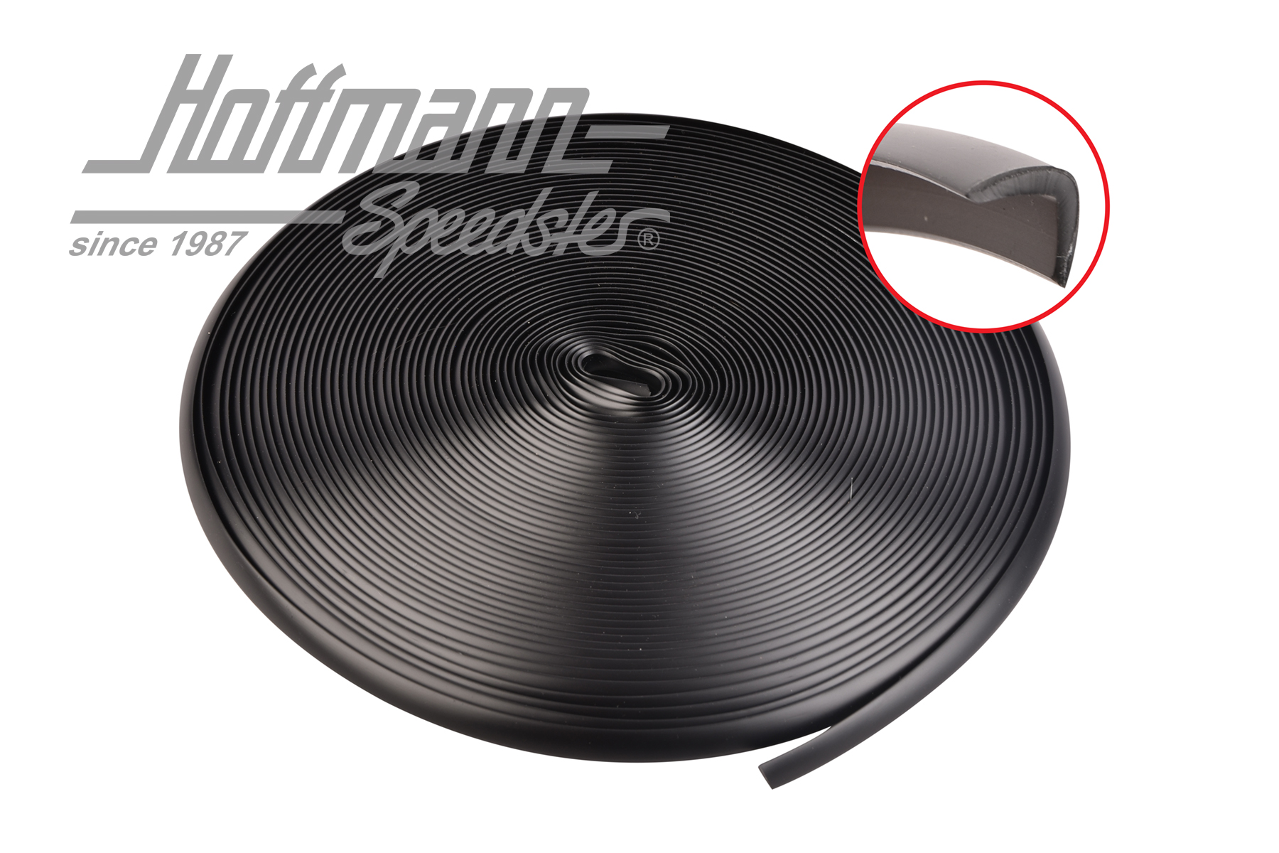 Bourrelets de moulure, Bus T1 Samba, noir | 241 853 590BK | 089-6300-06