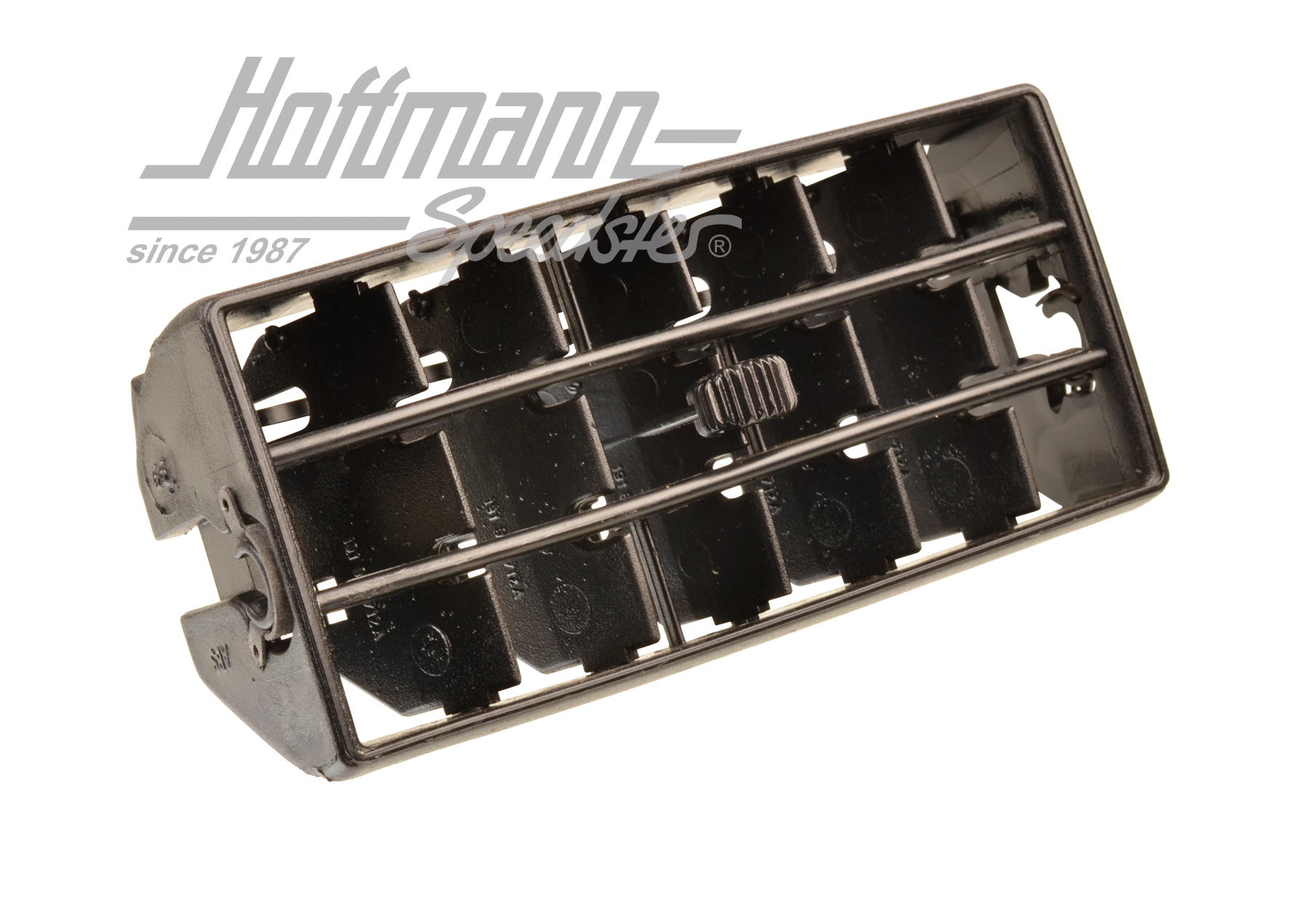 Buse d'air, tableau de bord, au milieu, Bus T4, 9.90-12.95 | 701 819 707 A 01C | 408-5410-04