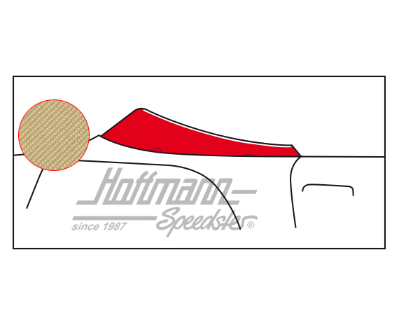 Housse de capote, 12.68-, Sonnenland, beige |  | 060-4062-20