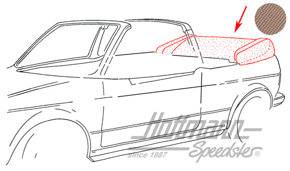 Housse de capote, 8.81-7.93, Sonnenland, beige |  | 180-4928-20