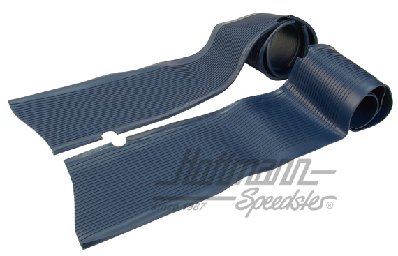 Revêtement de marche-pied, bleu foncé | 111 821 531 A / 532 A blau | 020-2098-14