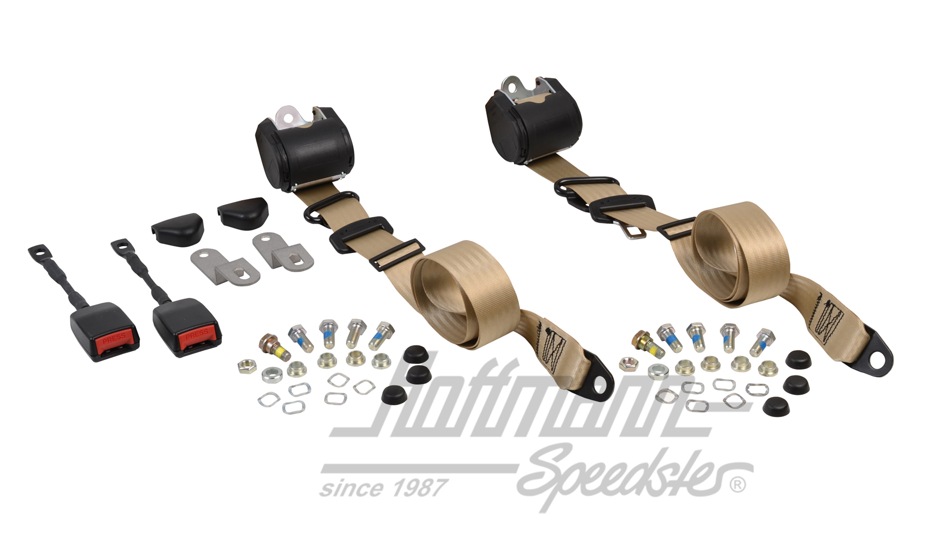 Ceinture automatique, AV, Berline / Cabriolet, beige |  | 045-9180-02
