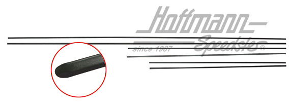 Jeu de baguettes, 6-pièces, Golf Caddy, noir | 171 898 111 Caddy | 180-1185