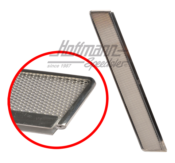 Grille de ventilation, vitre coulissante, Bus T1                                                    