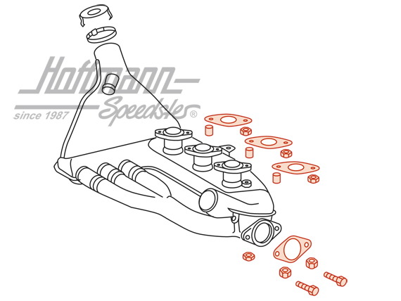 Jeu de fixation, boîte de chauffage, -.75                                                           