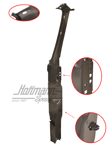 Colonne-A, intérieure, Bus T3, droite | 251 809 202 A | 390-0010-32