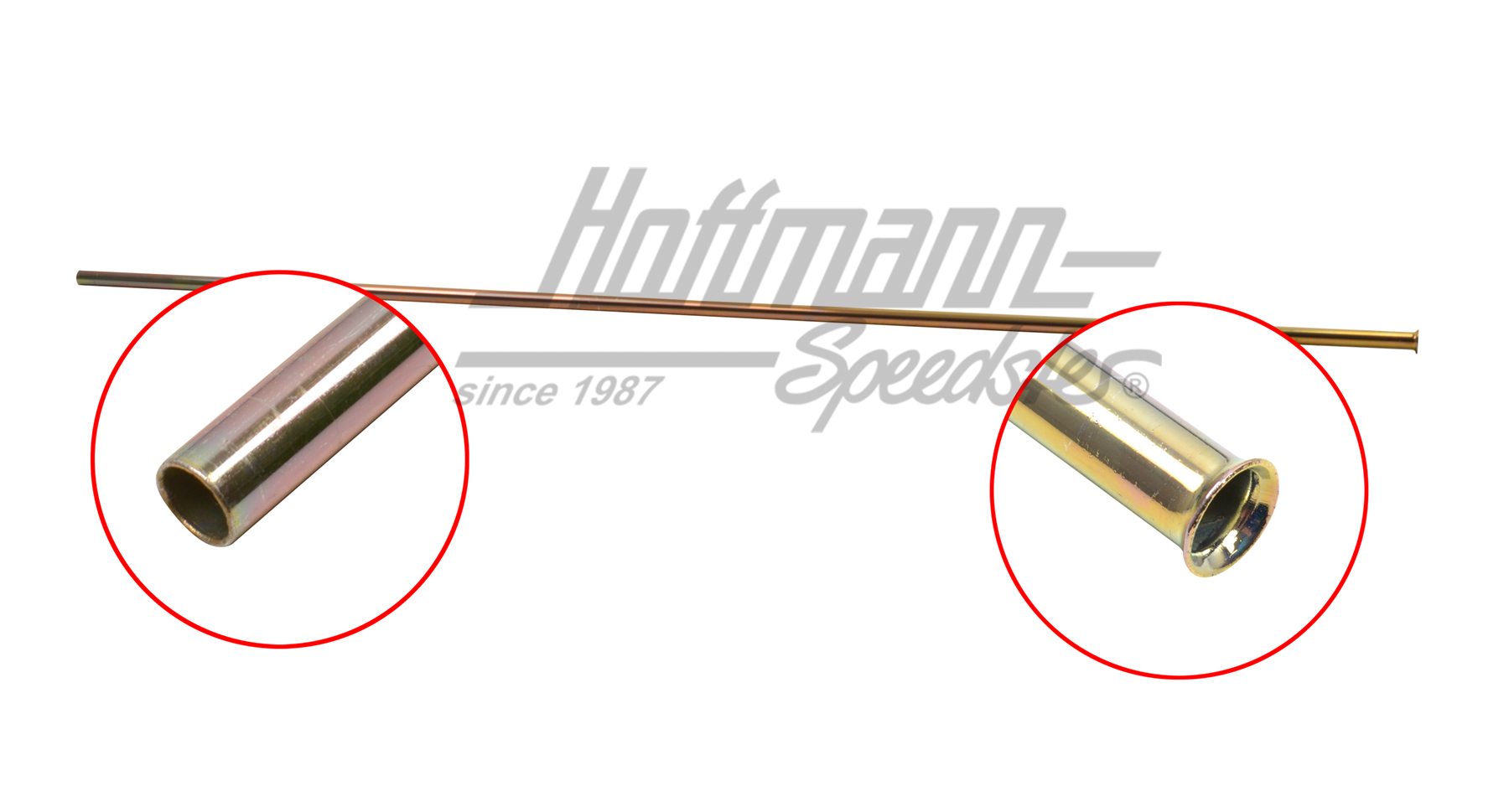 Tube, cable d'embrayage, 911/912 | DAN 501 061 03 | 590-0085-10