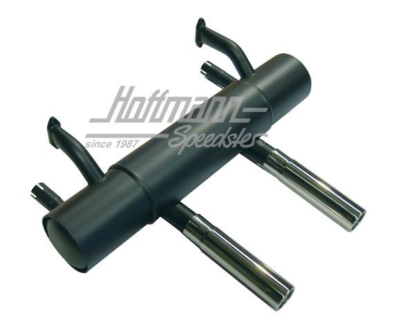 Silencieux de sport, 356 A,B,C, 1.6, 2x63mm                                                         