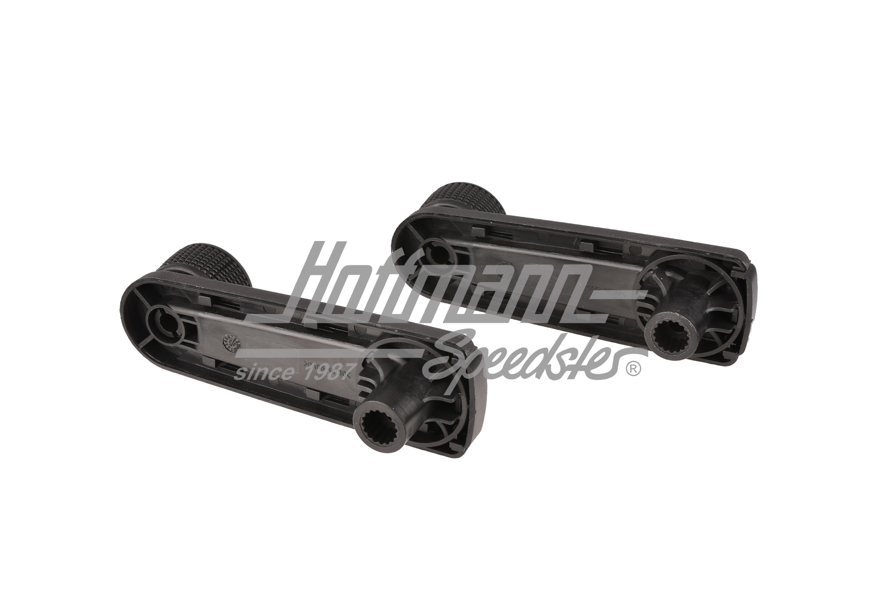 Manivelles de vitre, Bus T4, 9.90-7.95, noirs                                                       