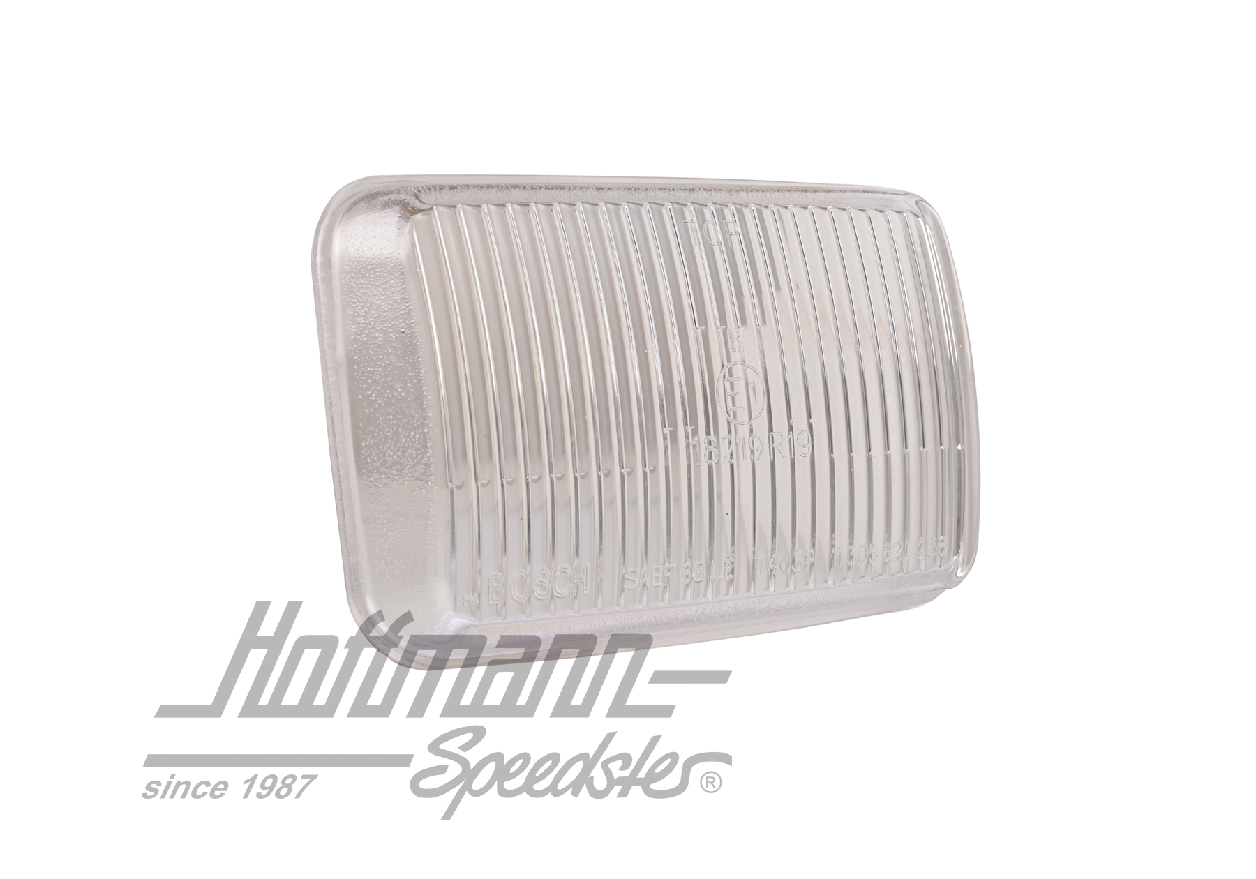 Verre, phare antibrouillard, 964, blanc, droite                                                     