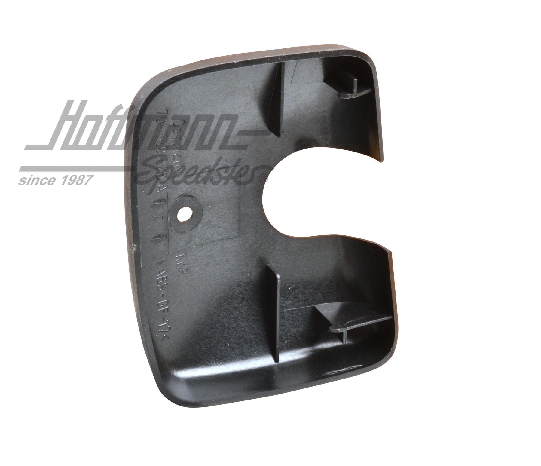 Cache, guidage de hayon, Bus T4, noir, droite                                                       