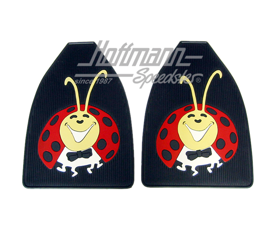 Tapis caoutchouc, avant, avec hanneton coloré | 15-1097-0 | 020-5385