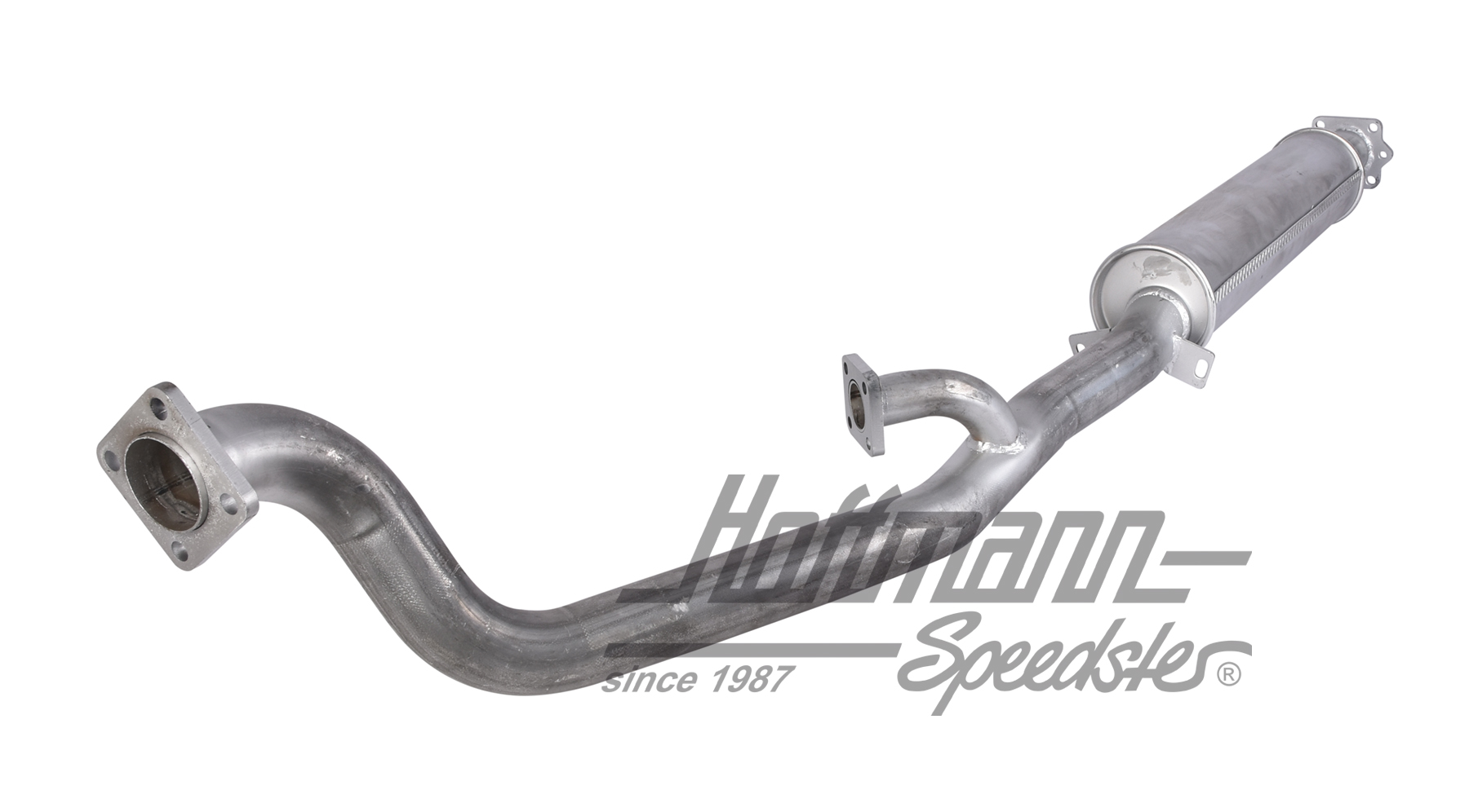 Silencieux intermédiaire, Porsche 924 Turbo, 2.0 | 931 111 901 00 | 650-1078