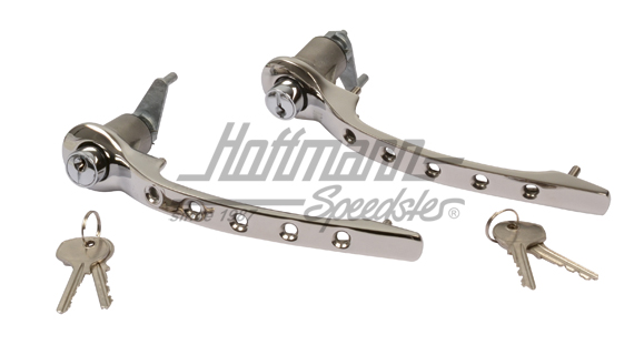 Poignées de porte, 911/912, 65-67, serrures identiques, Race | 901 531 061 20 | 511-0222