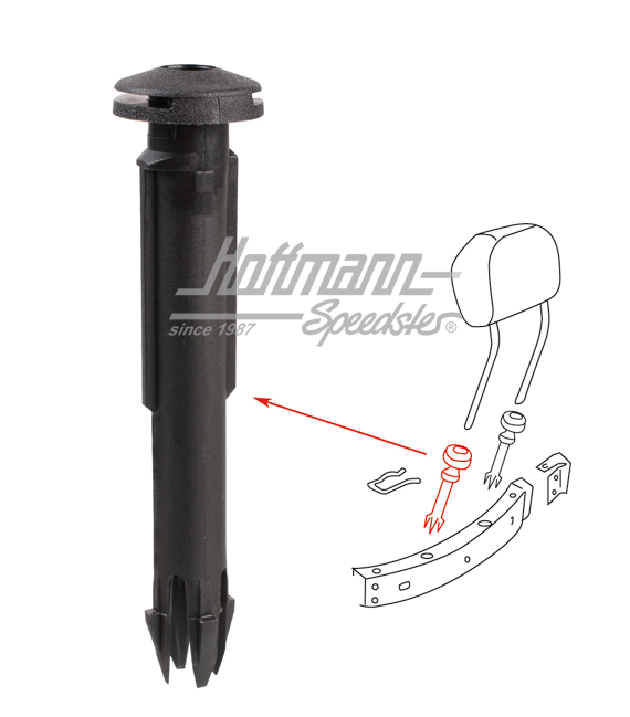 Guidage, appuie-tête, 8.75- | 811 881 939 01 C | 055-7060