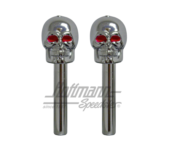 Boutons verrouillage, tête de mort |  | 200-7507