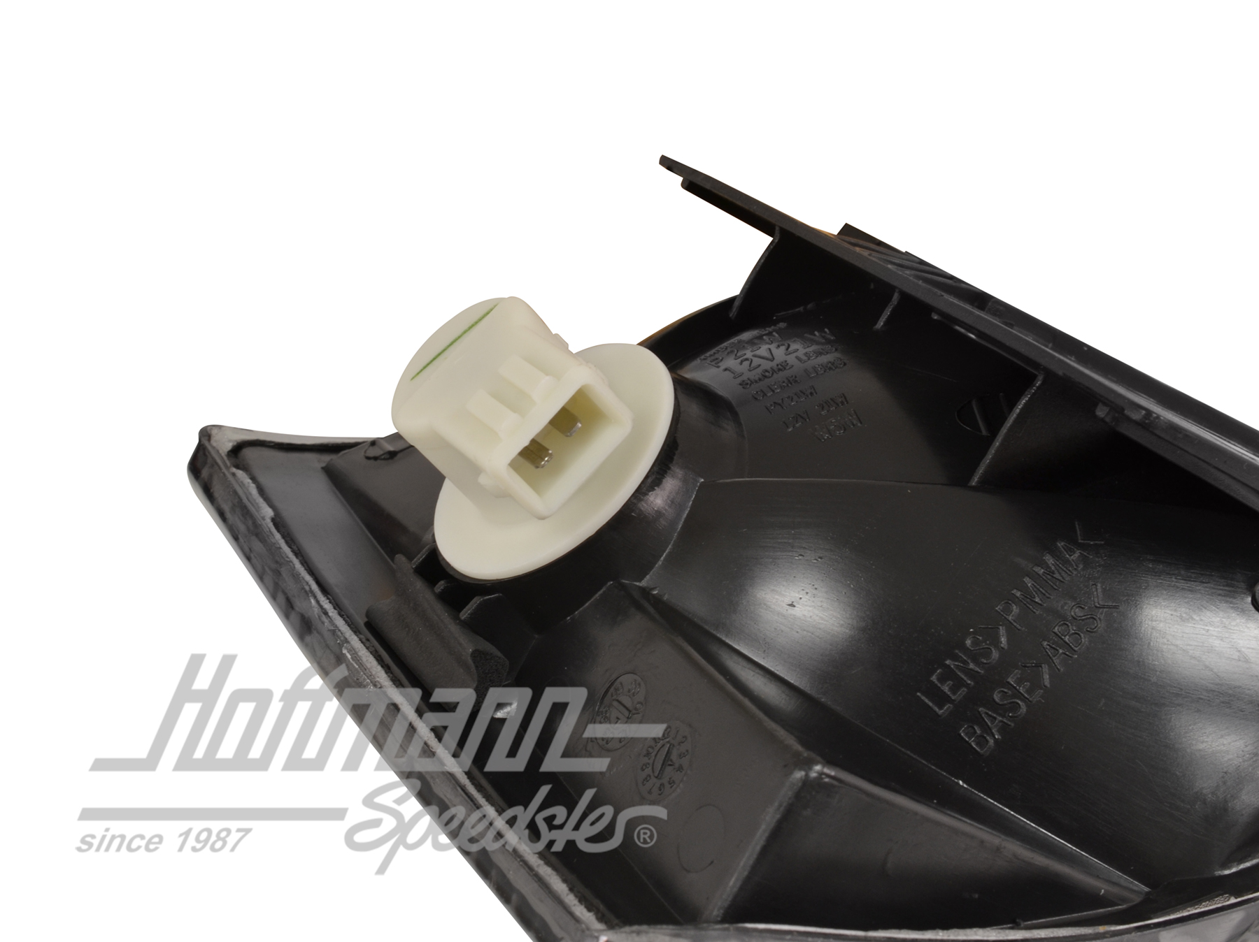 Clignotant, avant, noir, gauche (court)                                                             