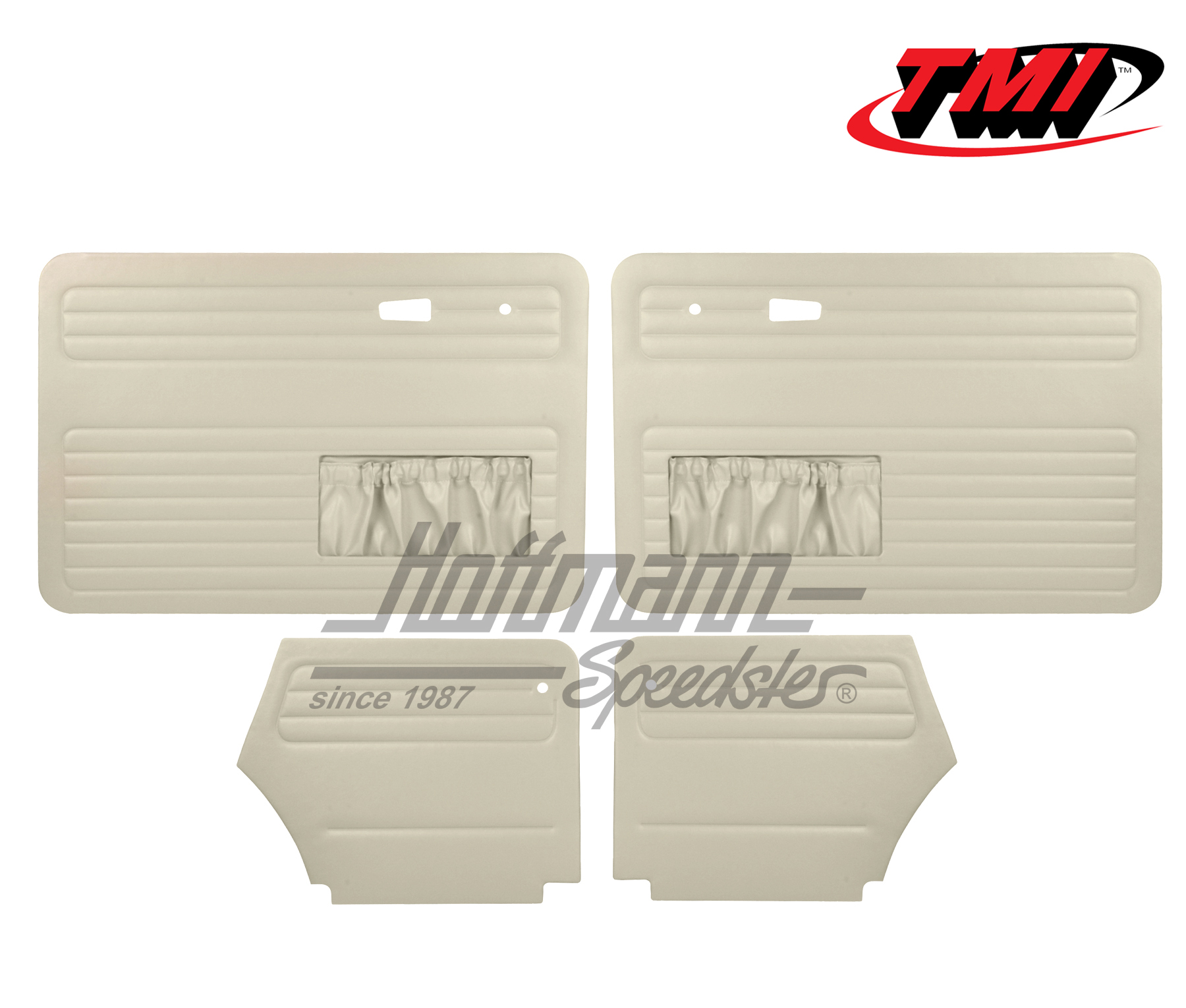 Panneaux de portes, Cox Cabriolet, 8.72-, blanc cassé | 10-1330-15 | 055-7584
