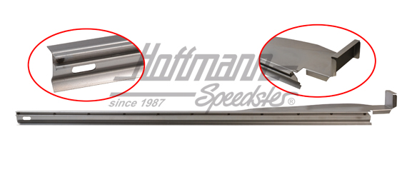 Élément glissière, porte coulissante, droite | 251 801 254 | 390-0200-02