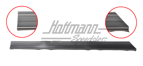 Couvre de bas de marche, caoutchouc, 911, 78-, D | 911 551 620 00 | 512-0100-02