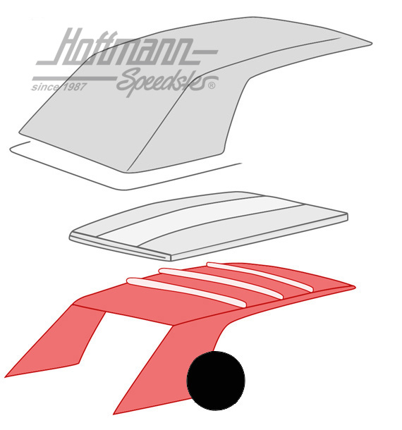 Ciel de toit, 8.81-7.93, lisse, noir |  | 180-4918-10