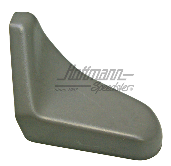 Cache, guidage rouleaux, en haut, droite, gris                                                      