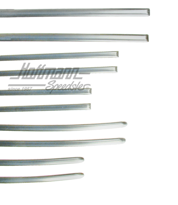 Jeu de baguettes, 10-pièces, Golf 1, argenté | 173 898 111 S | 180-1179