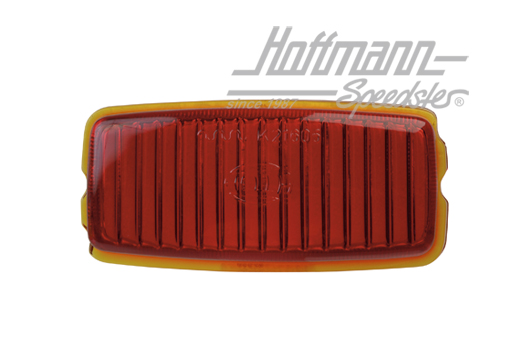 Verre de réchange, phare de recul, rouge                                                            