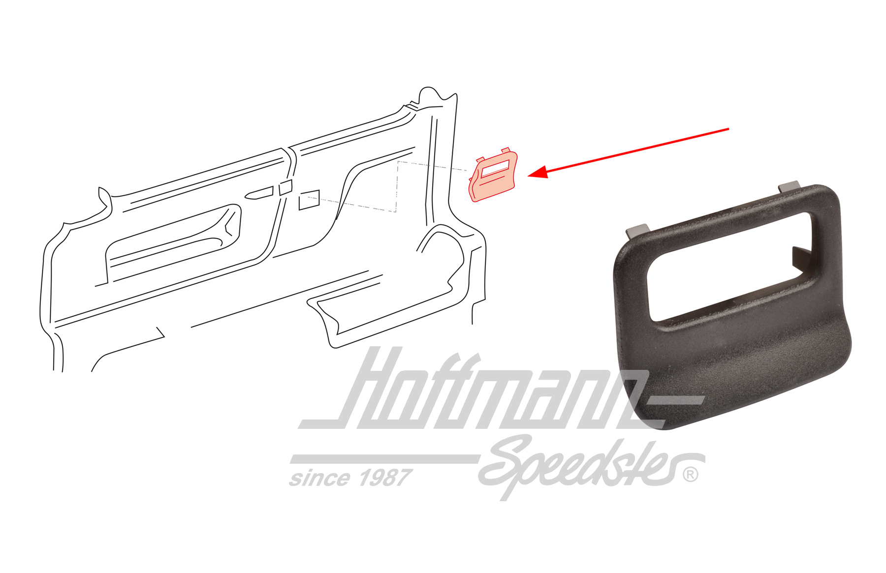 Capuchon, banquette, 3-sièges (avec) | 705 868 803  01C | 408-2890-40