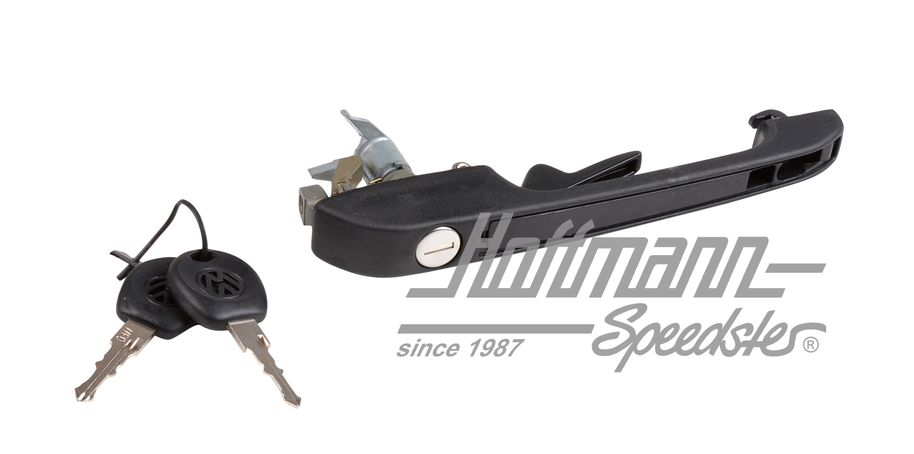 Poignée de porte, Golf 1/2, avant, gauche, Top-Qualité | 191 837 205 A | 180-1003-01