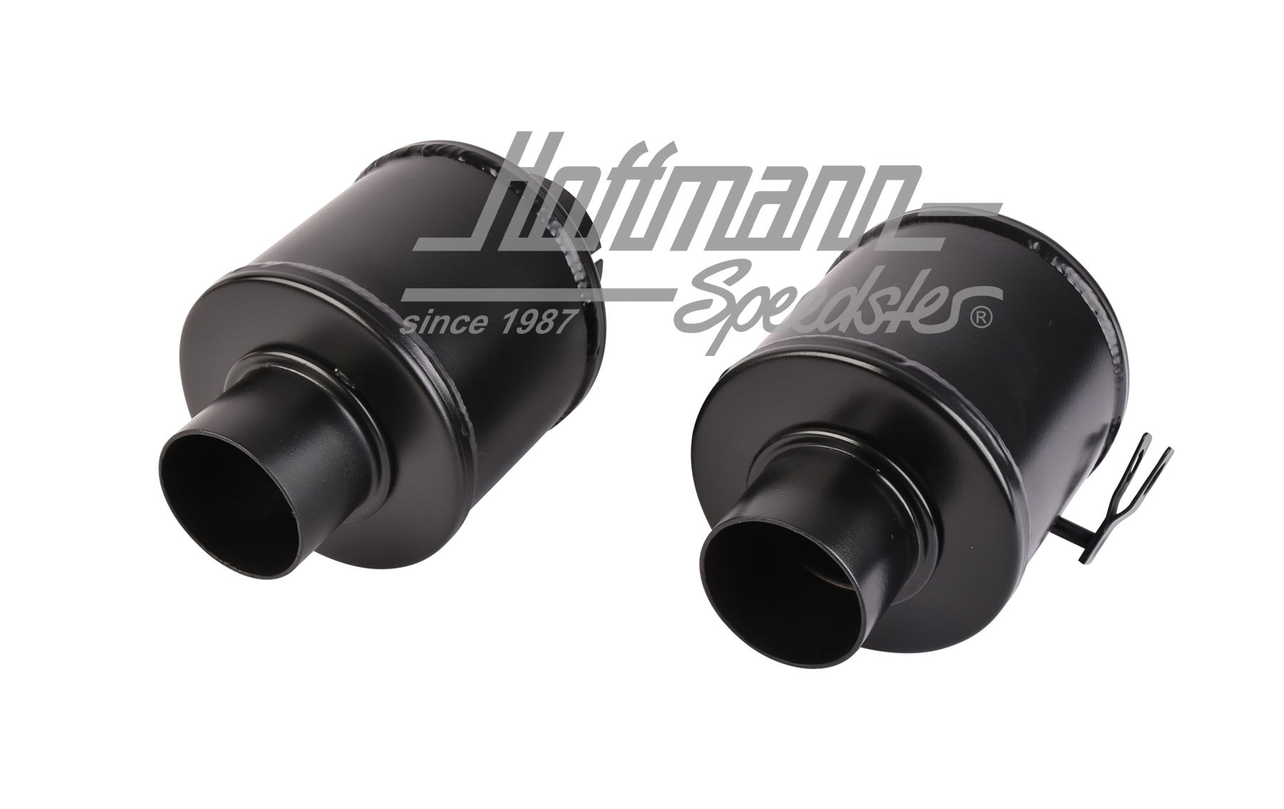 Boîte de volets de chauffage, 356 B/C, inox, noire                                                  