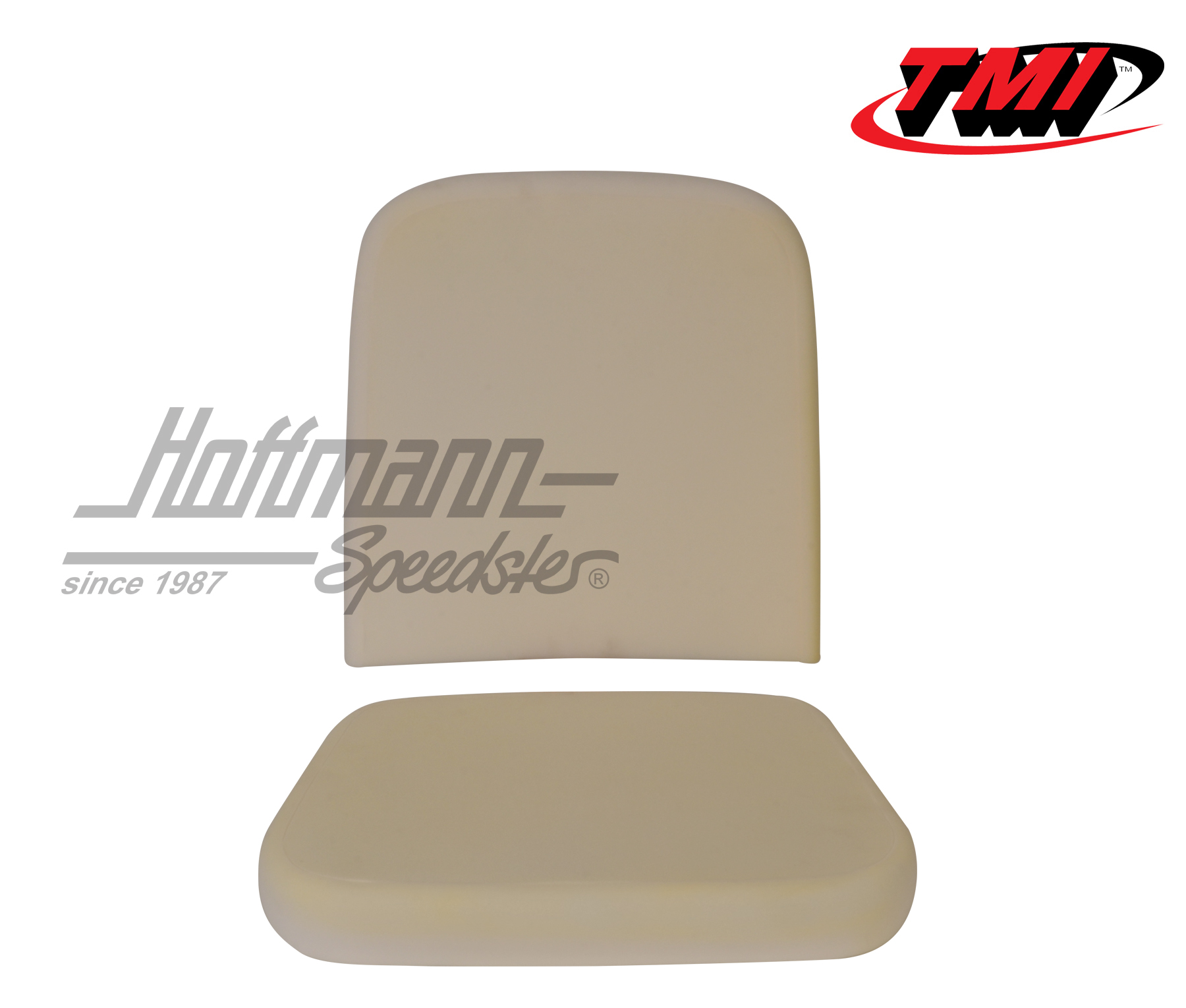 Coussin de siège et dossier, Karmann Ghia, 55-60 | 43-1514 | 066-0060-70