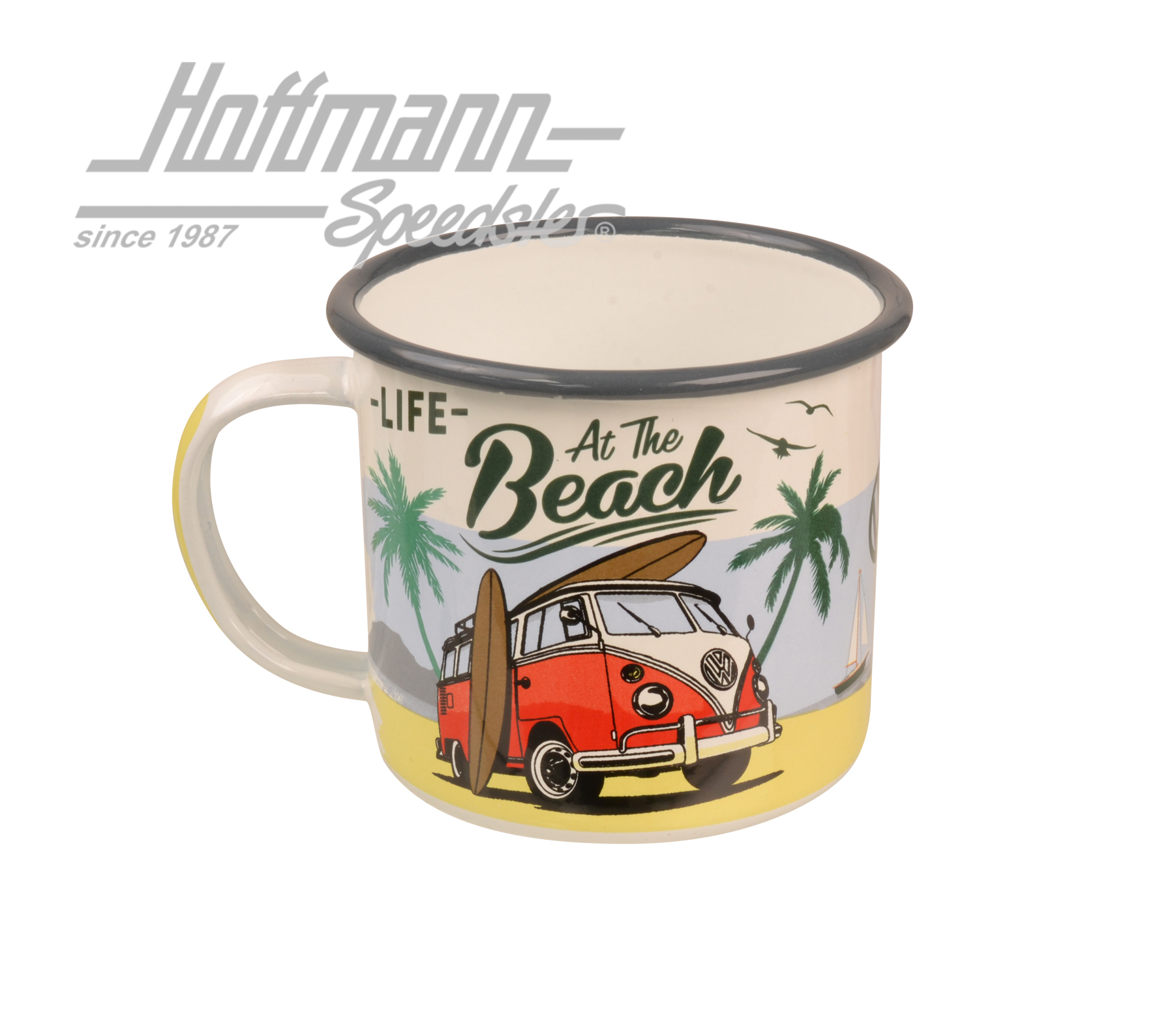 Mug en métal, Bulli, At The Beach                                                                   