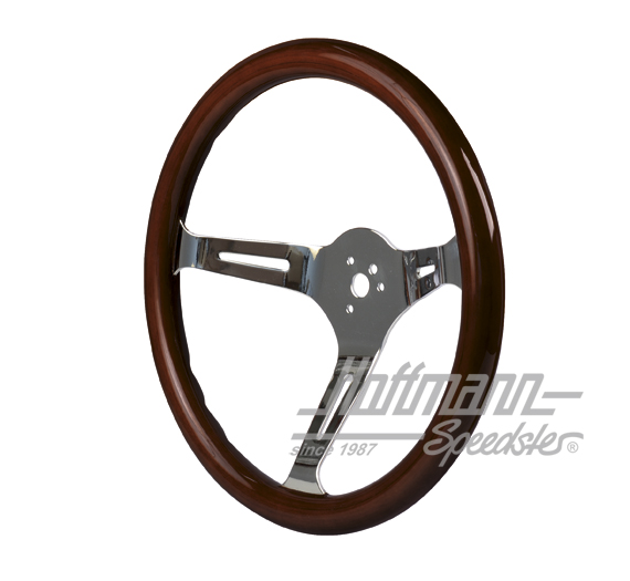 Volant en bois (foncé), Empi, 380/31mm                                                              