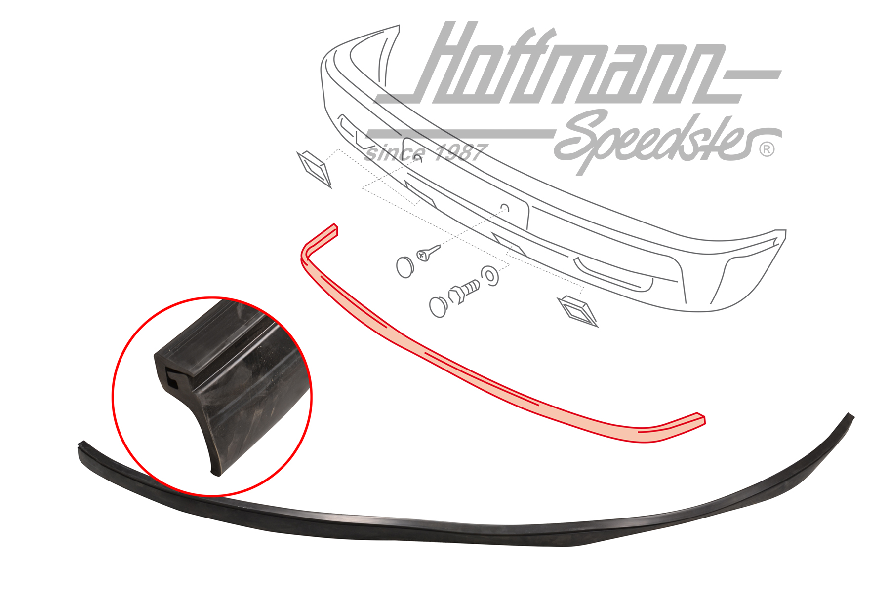 Spoiler, avant, Bus T4, 9.90-2.92 | 701 805 903  2BC | 408-5990