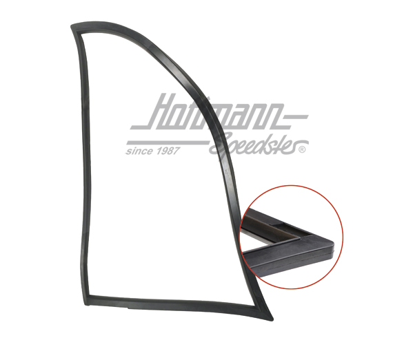 Joint de déflecteur, Coupé, 76-94, droite                                                           