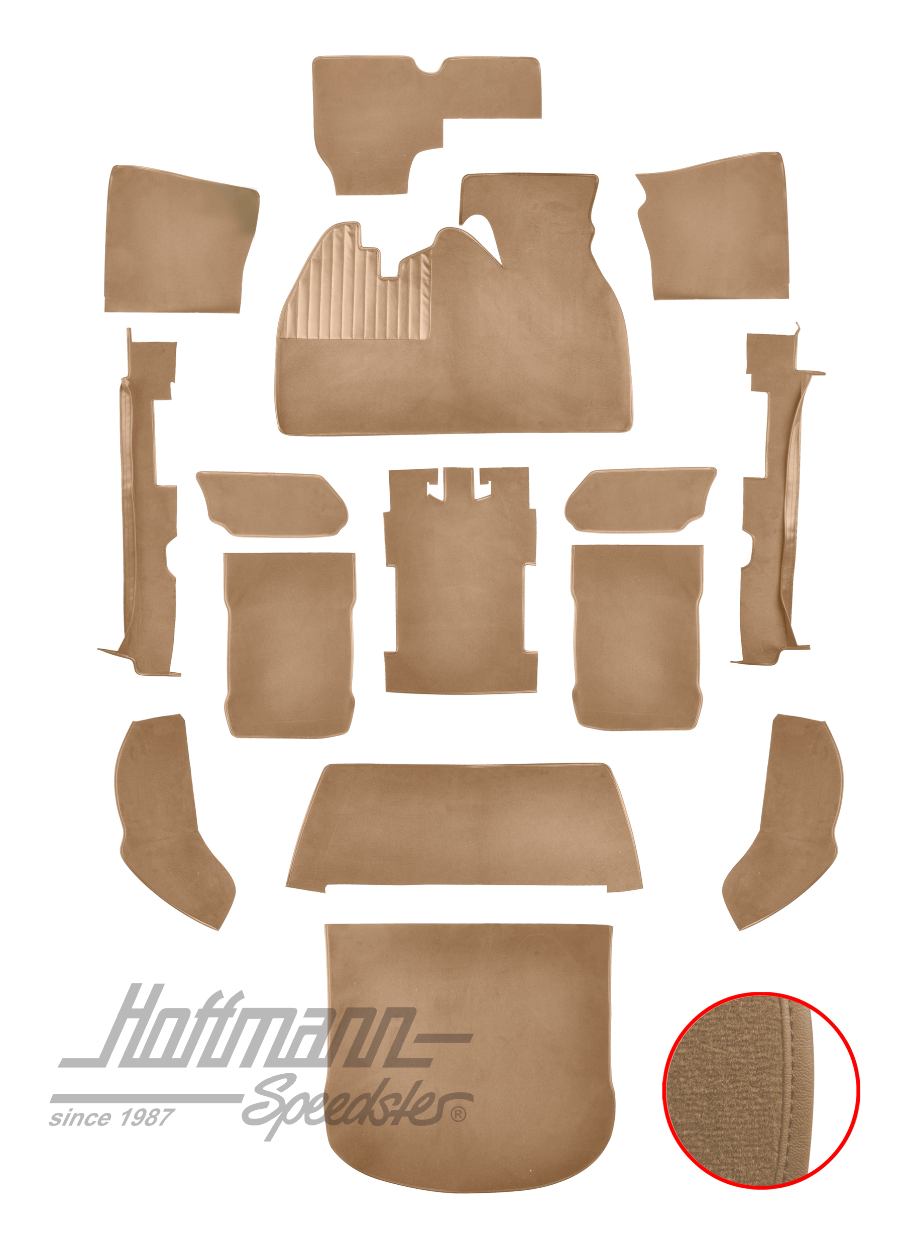 Kit moquettes, Cox Berline, 1303, beige |  | 026-5725