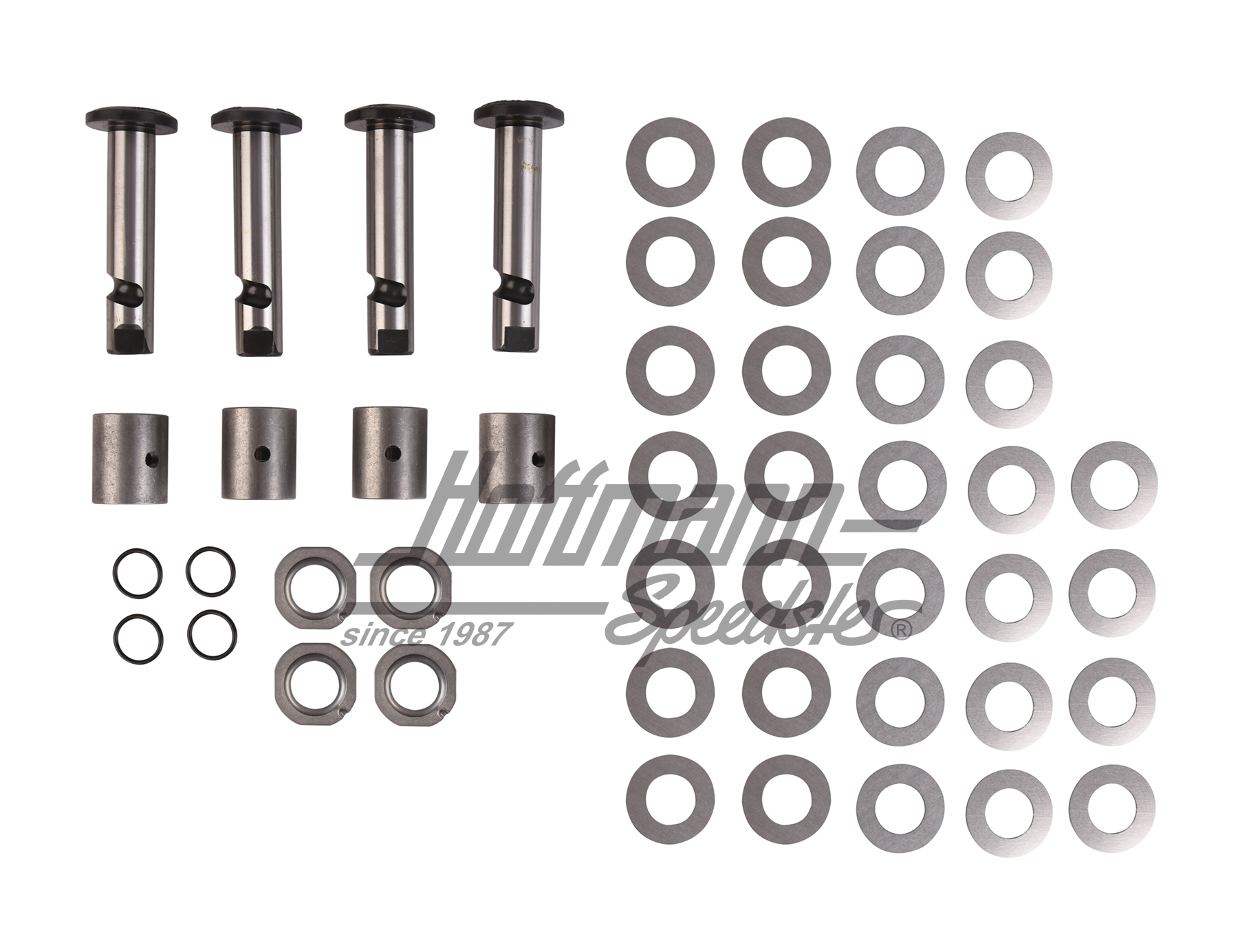 Jeu de pivot de suspension, Type 1, -7.65 | 111 498 051 A | 020-2498-04