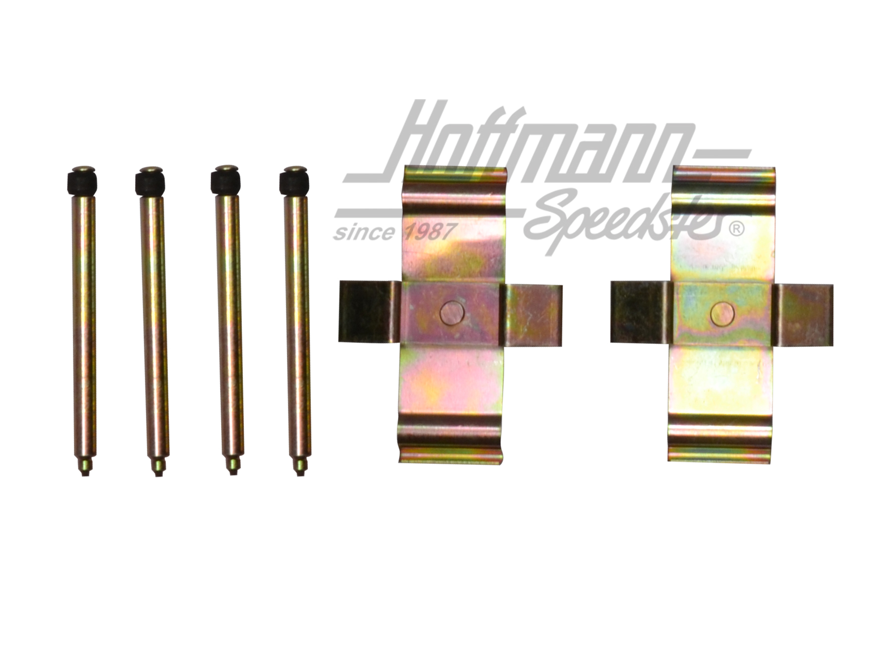 Jeu de fixation, plaquettes de frein, avant/arrière | 901 351 916 14 | 522-1140-04