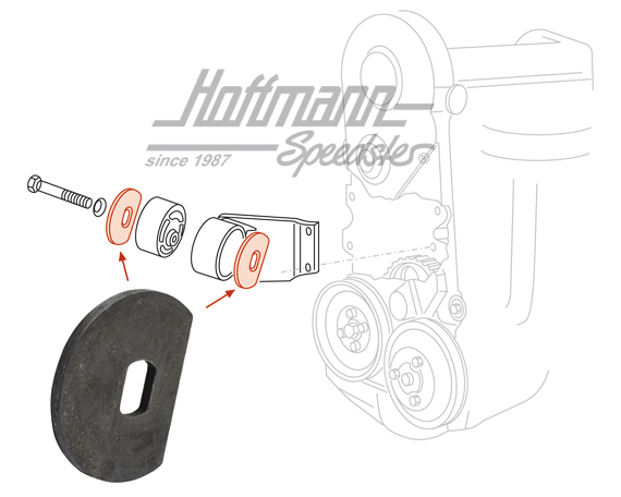 Support en caoutchouc, support de moteur, 1.5-1.8 | 171 199 125 A | 110-5450