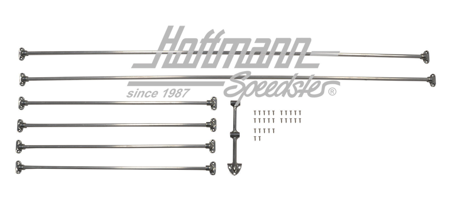 Jail Bars, vitres latérales/lunette AR, 8.63-7.67 | 0564-32 | 097-8510