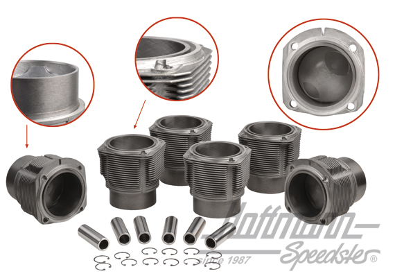 Kit cylindrée, Porsche 911S, 2.2/2.4, 84mm (H) | 008 911 84S | 530-0020