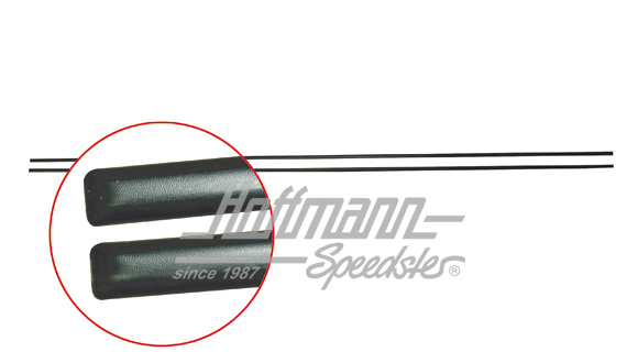 Baguettes de bas de marche, Golf Caddy, noirs | 179 853 555 | 180-1187