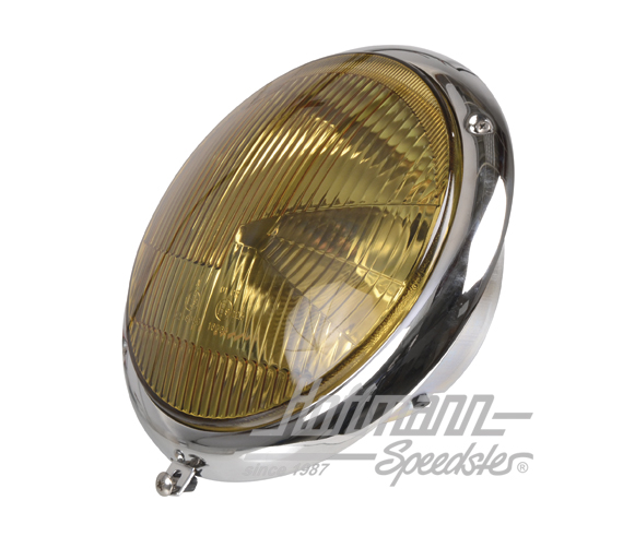 Phare, "asymétrique", complet, jaune | 111 941 021 A Gelb | 020-4452-03