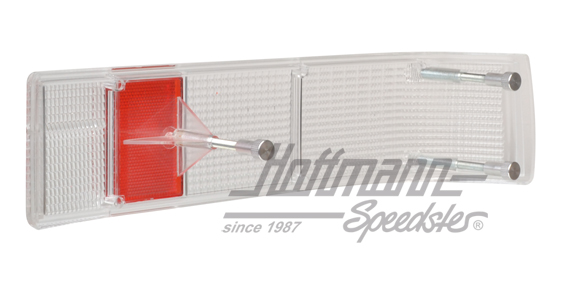 Verre de feu arrière, 914, blanc/rouge, gauche                                                      