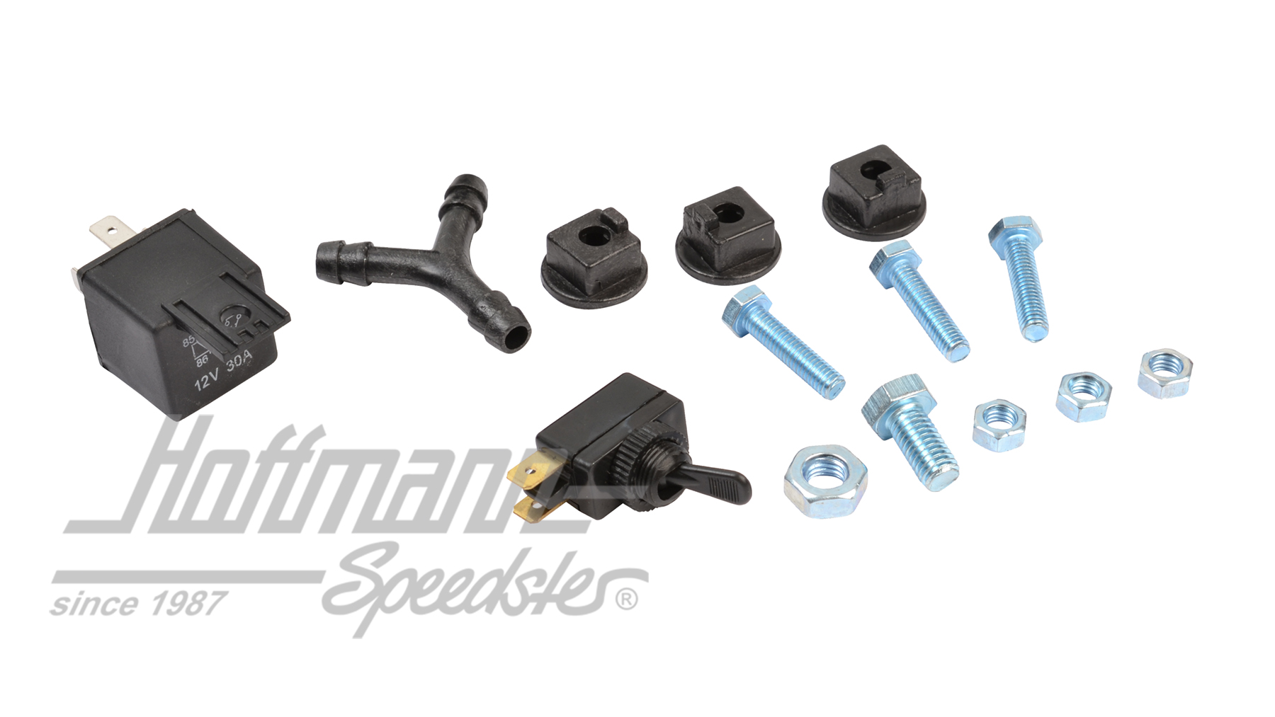 Fanfare, 3-trompe, avec compresseur d'air, 12V                                                      